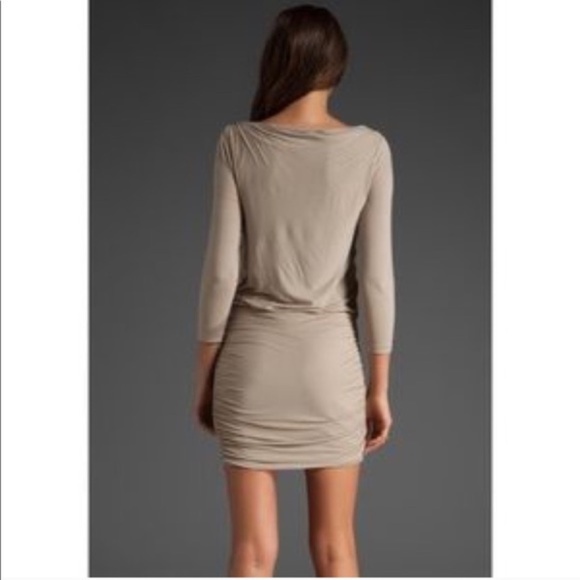 NWT $235 Theory Lavia Ruched Dress - Picture 3 of 8